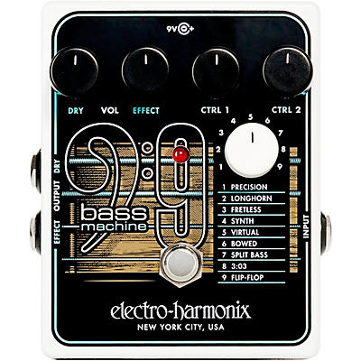 Electro-Harmonix Bass9 Bass Machine Effects Pedal for sale