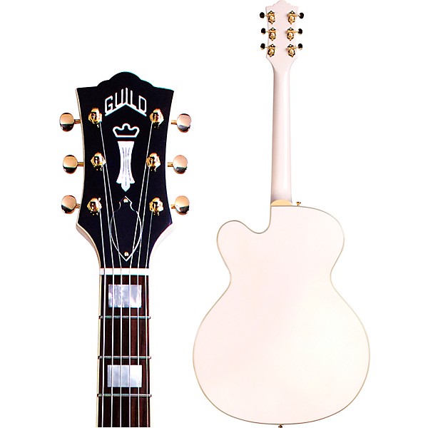 Guild A-150 Savoy Special SCW Hollow Body Electric Guitar Snow
