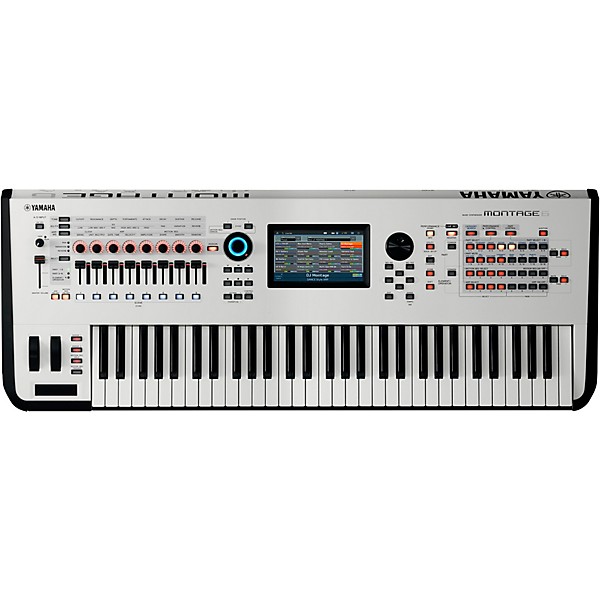 ぽんきちYAMAHA MONTAGE 6 ホワイト シンセサイザー Yamaha Montage 6 61-Key Flagship Synthesizer White | Guitar