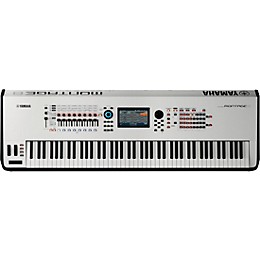 Open Box Yamaha Montage 8 88-Key Flagship Synthesizer White