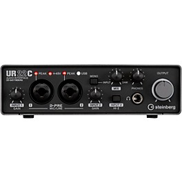 Open Box Steinberg UR22C 2IN/2OUT USB 3.0 Type C Audio Interface Level 1