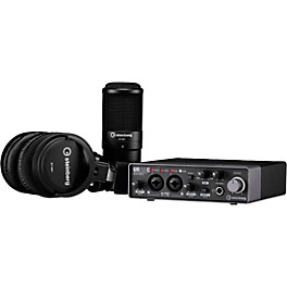 Steinberg UR22C Recording Pack With 2-In/2-Out USB 3.0 Type-C Audio Interface, Microphone & Headphones