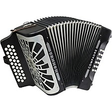 Hohner Bravo III 72 Accordion With Black Bellows Black