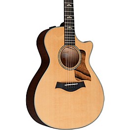 Taylor 612ce V-Class Grand Concert Acoustic-Electric Guitar Natural