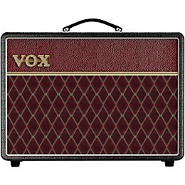 Open Box VOX AC10C1 Limited-Edition Two-Tone 10W 1x10 Tube Guitar Combo Amp Level 2 Black and Red 194744162428