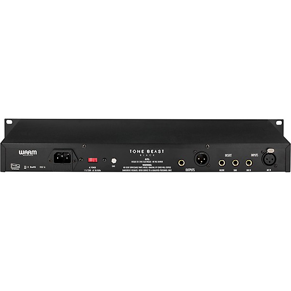 Warm Audio TB12 Black Tonebeast Microphone Preamp