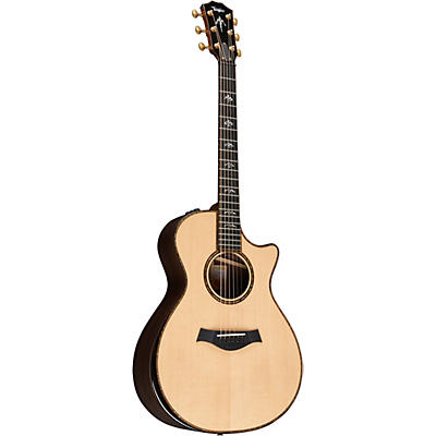 Taylor 912Ce V-Class Grand Concert Acoustic-Electric Guitar Natural for sale
