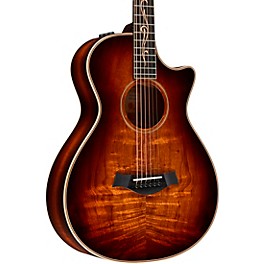 Taylor K22ce 12-Fret V-Class Grand Concert Acoustic-Electric Guitar Shaded Edge Burst