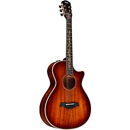 Taylor K22ce 12-Fret V-Class Grand Concert Acoustic-Electric Guitar Shaded Edge Burst