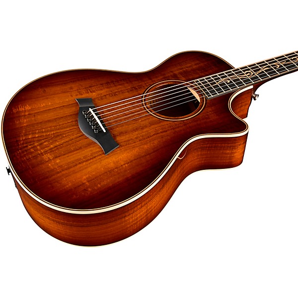 Taylor K22ce 12-Fret V-Class Grand Concert Acoustic-Electric Guitar Shaded Edge Burst