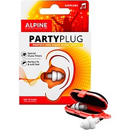 Alpine Hearing Protection PartyPlug Earplugs White