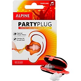 Alpine Hearing Protection PartyPlug Earplugs Transparent