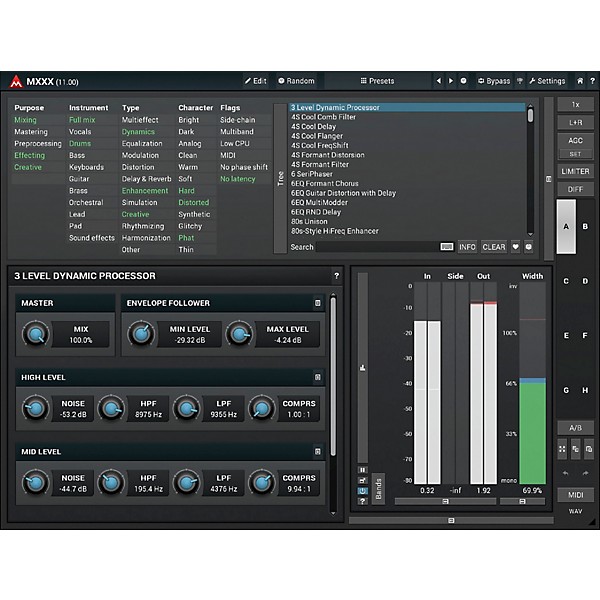 MeldaProduction MXXX Core Reverb & Delay Software Download