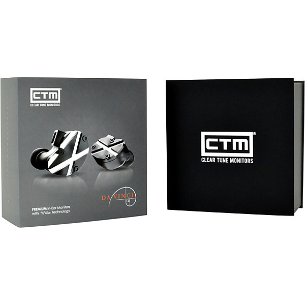 CTM DVS-U09 Da Vinci Series IX In-Ear Monitors Black