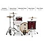Open Box DW Design Series 3-Piece Shell Pack Level 1 Crimson Satin Metallic