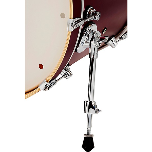Open Box DW Design Series 3-Piece Shell Pack Level 1 Crimson Satin Metallic