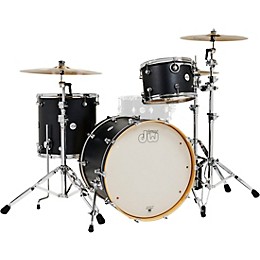 Open Box DW Design Series 3-Piece Shell Pack Level 1 Iron Satin Metallic