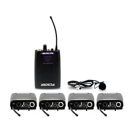 VocoPro SilentPA-IFB-4 In-Ear Monitor System, 900-927.2mHz