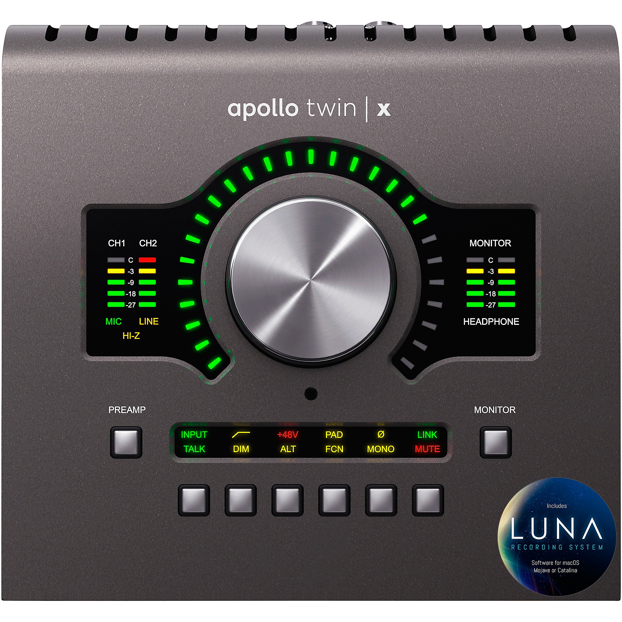 Clearance Universal Audio Apollo Twin X QUAD Thunderbolt 3 Audio