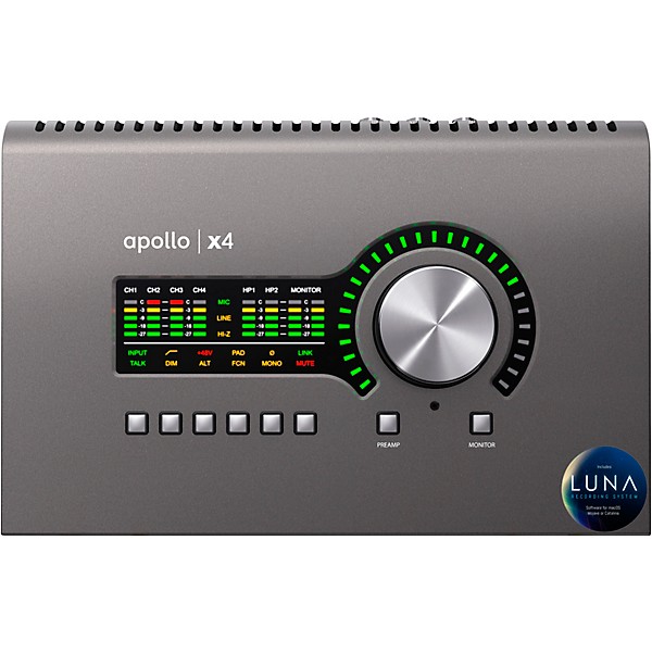 Open Box Universal Audio Apollo x4 Thunderbolt 3 Audio Interface Level 1