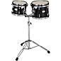 Black Swamp Percussion Concert Black Concert Tom Set with Stand 10 and 12 in. thumbnail