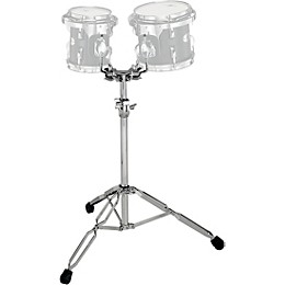 Black Swamp Percussion Concert Black Concert Tom Set with Stand 15 and 16 in.