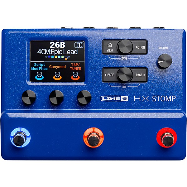 Line 6 HX STOMP Professional Compact Guitar Multi-Effects Pedal