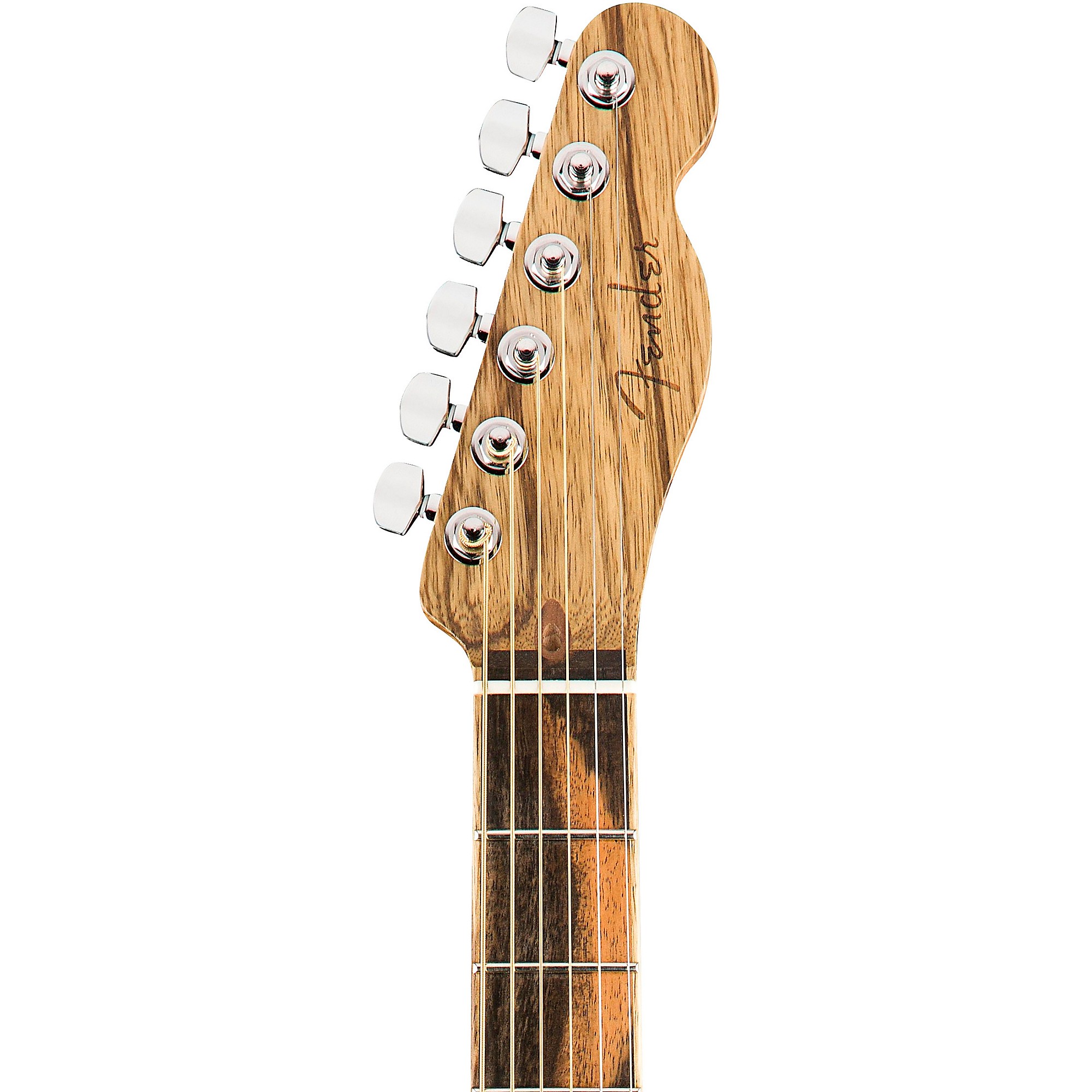 Platinum Fender Acoustasonic Telecaster Exotic Wood Acoustic