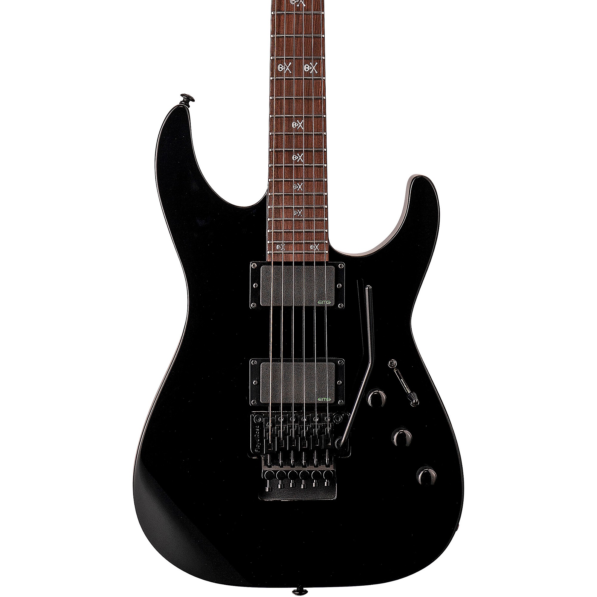 ESP LTD Kirk Hammett Signature KH-602 Black W/Case