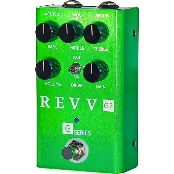 Open Box Revv Amplification G2 Overdrive Effects Pedal Level 2 Regular 194744186530
