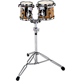 Black Swamp Percussion Figured... Black Swamp Percussion Figured Anigre Concert Tom Set with Stand 6 and 8 in. Figured Anigre