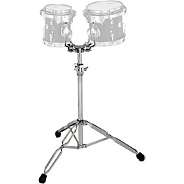 Black Swamp Percussion Figured Anigre Concert Tom Set with Stand 15 and 16 in. Figured Anigre