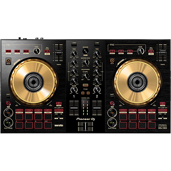 Pioneer DJ DDJ-SB3-N Limited Edition Gold Serato DJ Controller