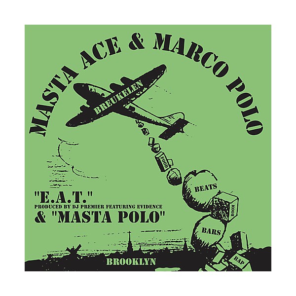 Masta Ace & Marco Polo - E.A.T. feat. Evidence and produced by DJ Premier b/w Masta Polo