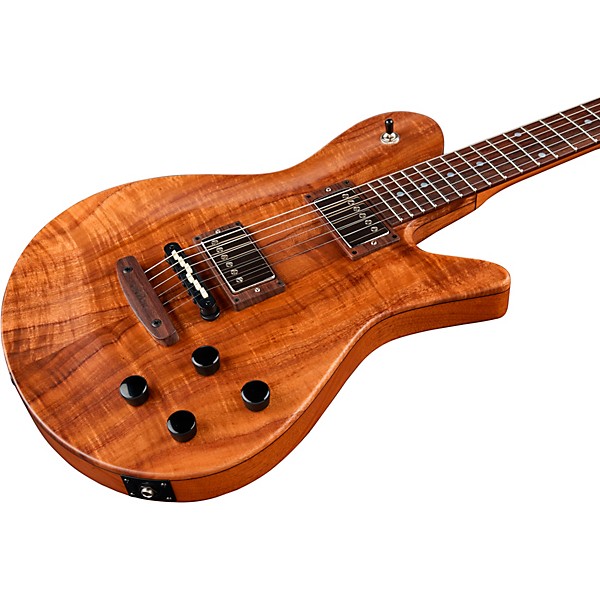 Open Box Fodera Imperial Custom Electric Guitar Level 2 Clear Satin Finish 194744480355