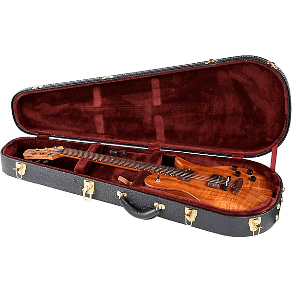 Open Box Fodera Imperial Custom Electric Guitar Level 2 Clear Satin Finish 194744480355