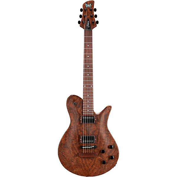 Fodera Imperial Custom Electric Guitar Walnut Burl