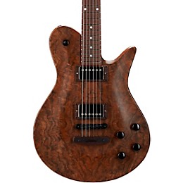 Fodera Guitars Imperial Custom Electric Guitar Walnut Burl