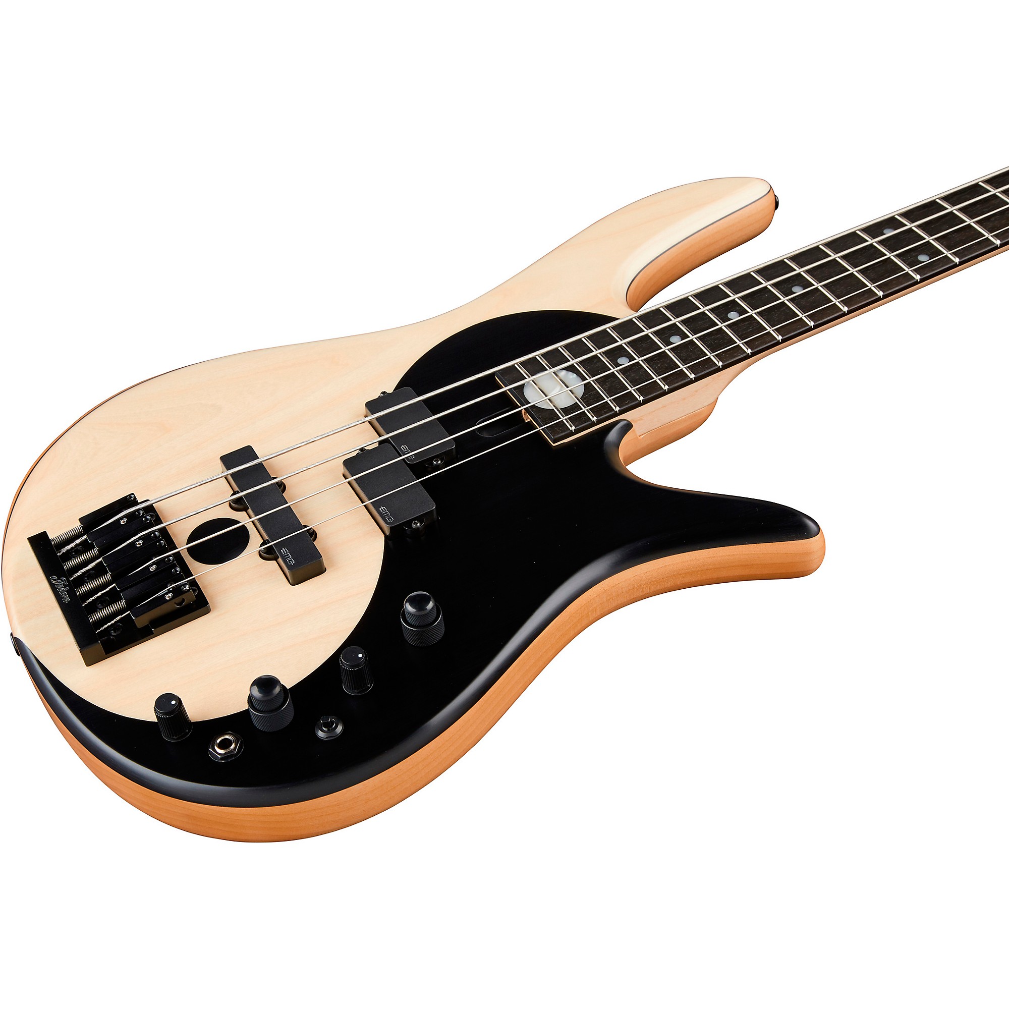 Platinum Fodera Yin Yang Standard Series I Ivory Top Electric Bass