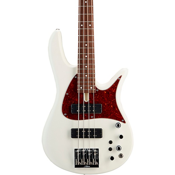 Fodera Guitars Monarch 4 Standard Classic Electric Bass Olympic White
