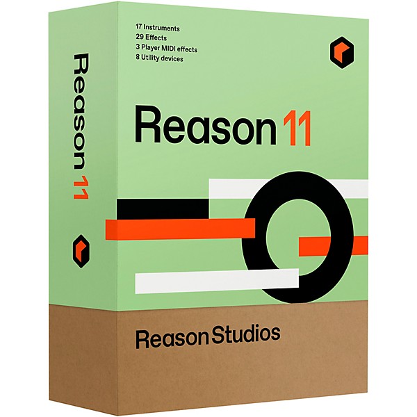 Clearance Reason Studios Upgrade to Reason 11 EDU 10-User Network Multi-License (Boxed)