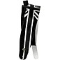 D'Addario Premium Leather Guitar Strap, Union Jack Black and White 2.5 in. thumbnail