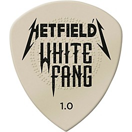 Dunlop White Fang James Hetfield Signature Picks 1.14 mm 6 ... Dunlop White Fang James Hetfield Signature Picks 1.0 mm 6 Pack