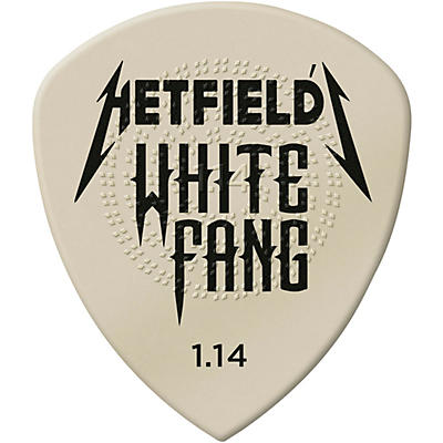 Dunlop White Fang James Hetfield Signature Picks 1.14 Mm 24 Pack for sale