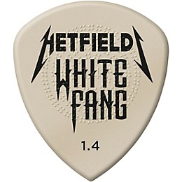 Dunlop White Fang James Hetfield Signature Picks - 1.4 mm 24 Pack