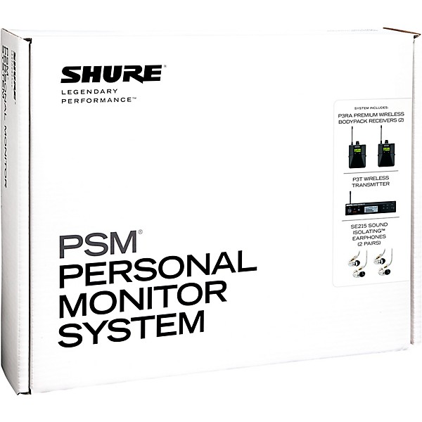 Shure PSM 300 Twin Pack Pro Band G20