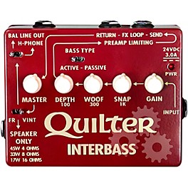 Quilter Labs InterBass 45W Bass Amp Pedal