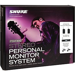 Open Box Shure PSM300 Twin Pack Level 1 Band G20