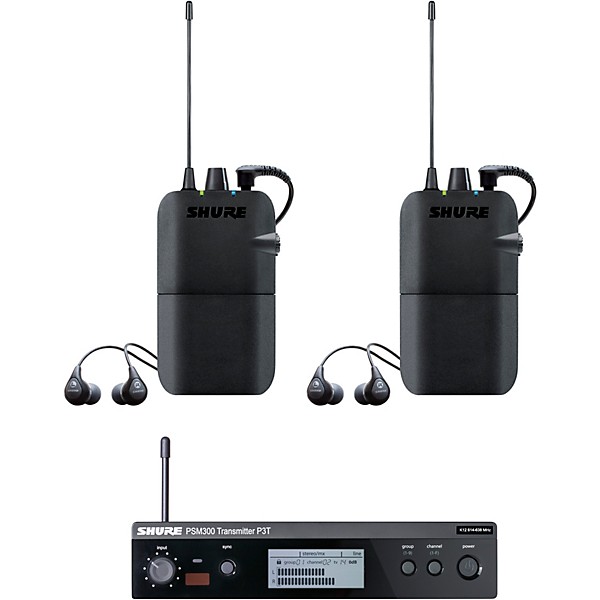 Shure PSM300 Twin Pack Band J13