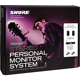 Open Box Shure PSM300 Twin Pack Level 1 Band J13